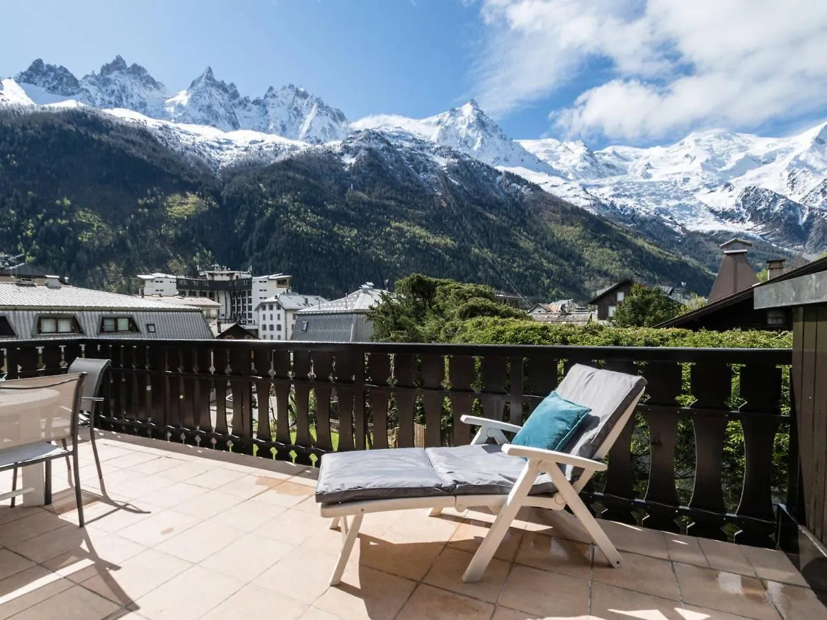 Grand Appartement Avec Terrasse Face Au Mont-Blanc, Parking Et Wifi - Fr-1-343-173 Chamonix France
