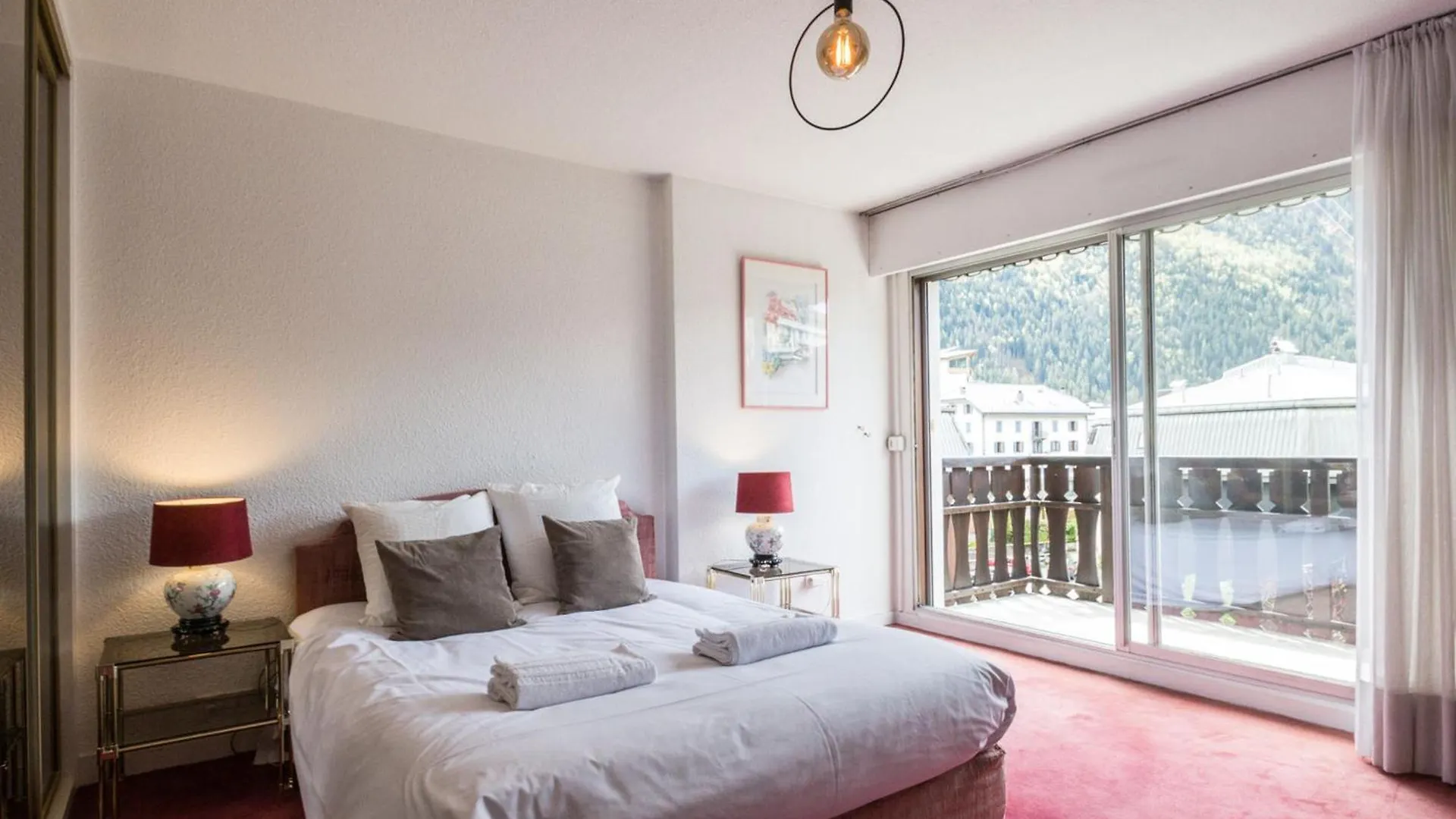 Grand Appartement Avec Terrasse Face Au Mont-Blanc, Parking Et Wifi - Fr-1-343-173 Chamonix Apartment